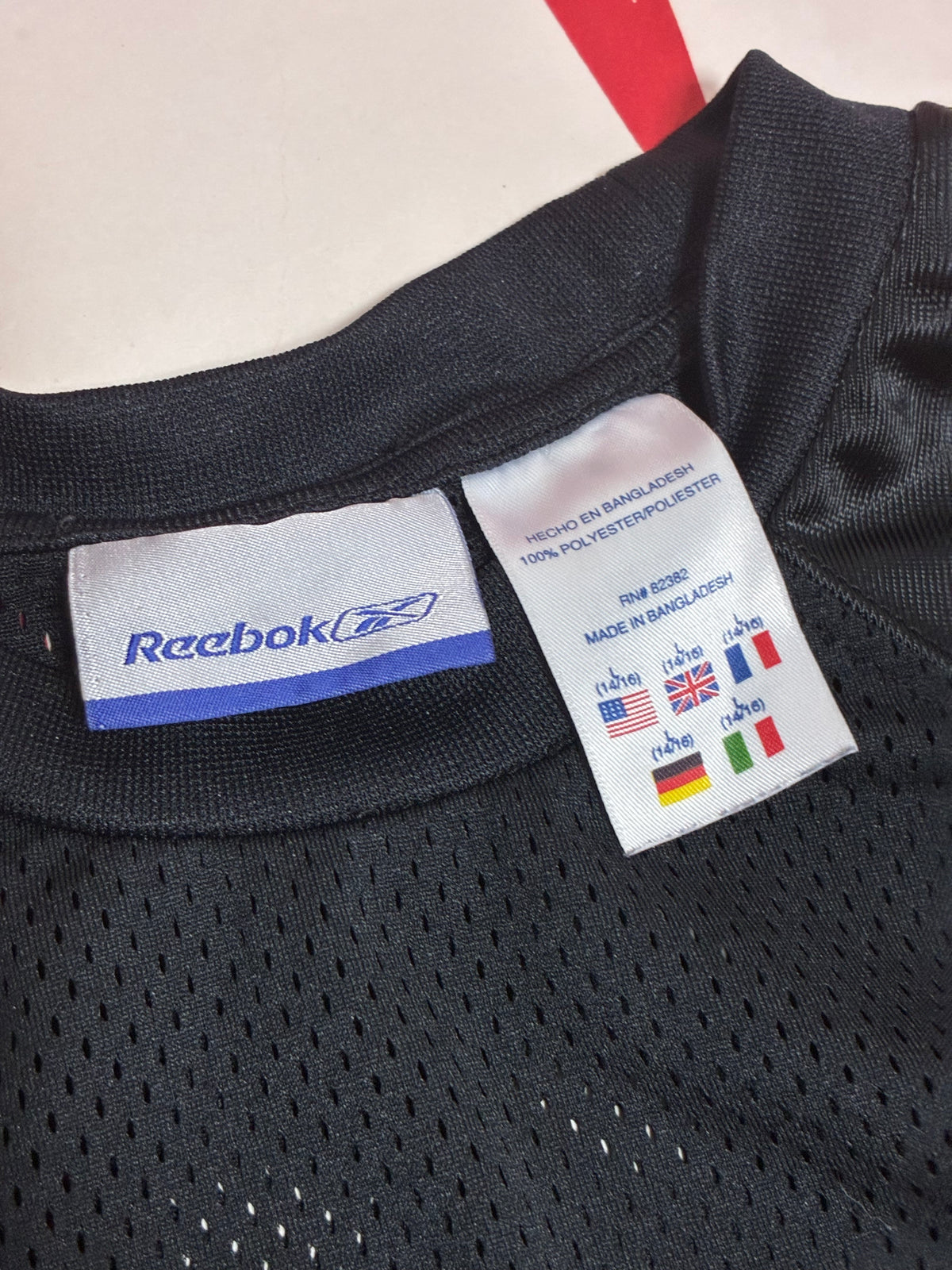 Reebok Mesh Sleeveless Gym Top