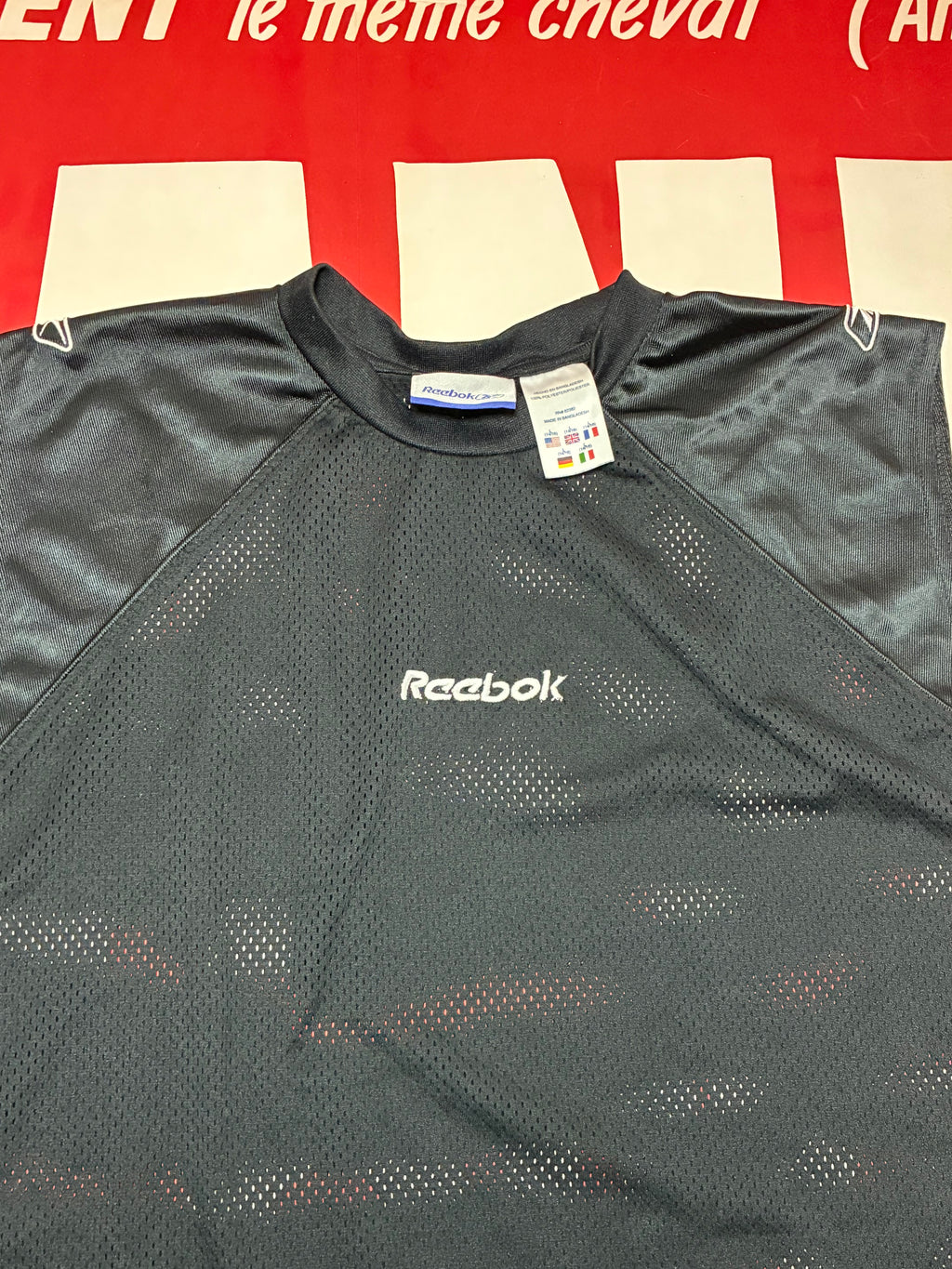 Reebok Mesh Sleeveless Gym Top