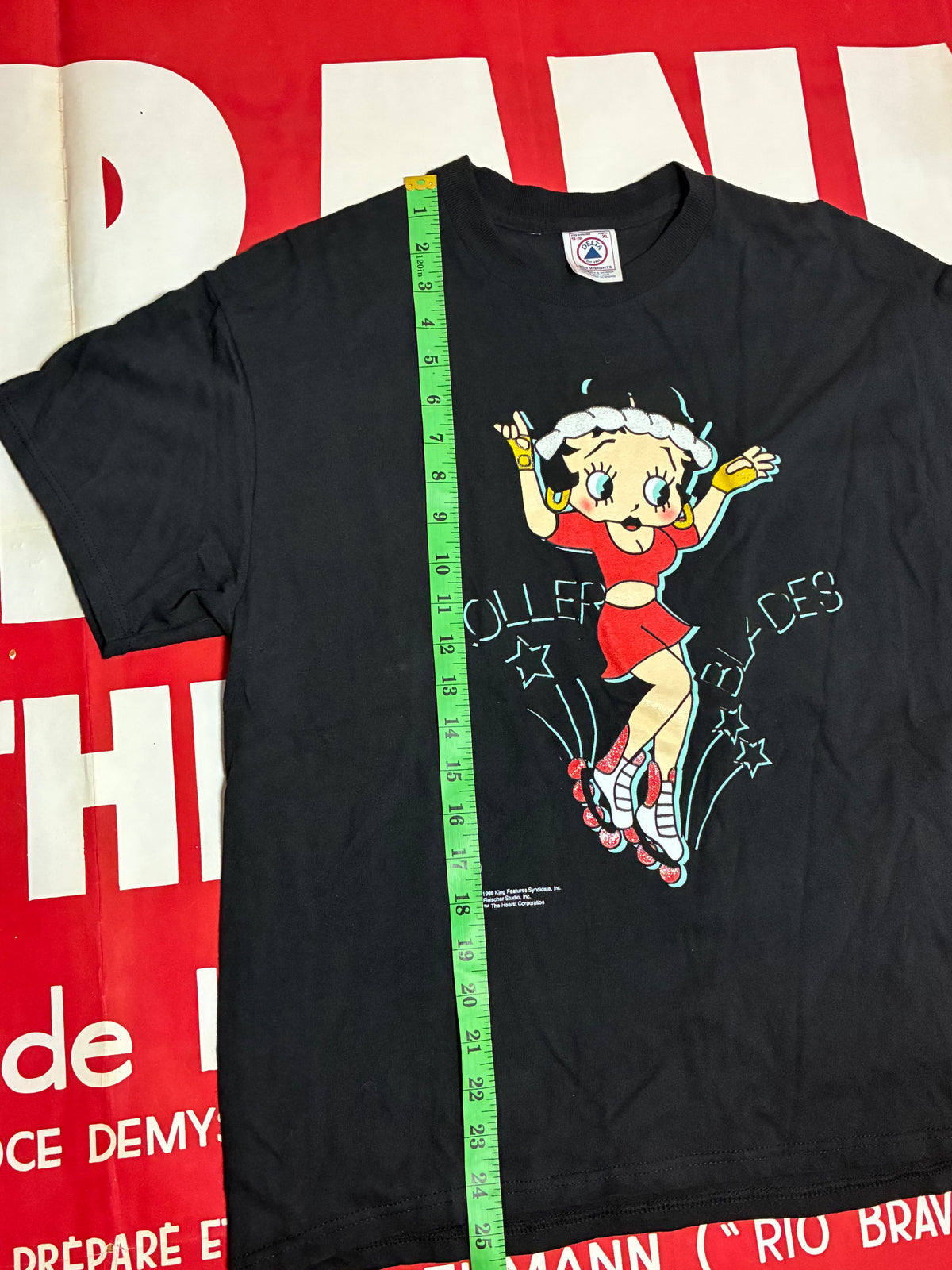 Betty Boop Roller Blades T-Shirt