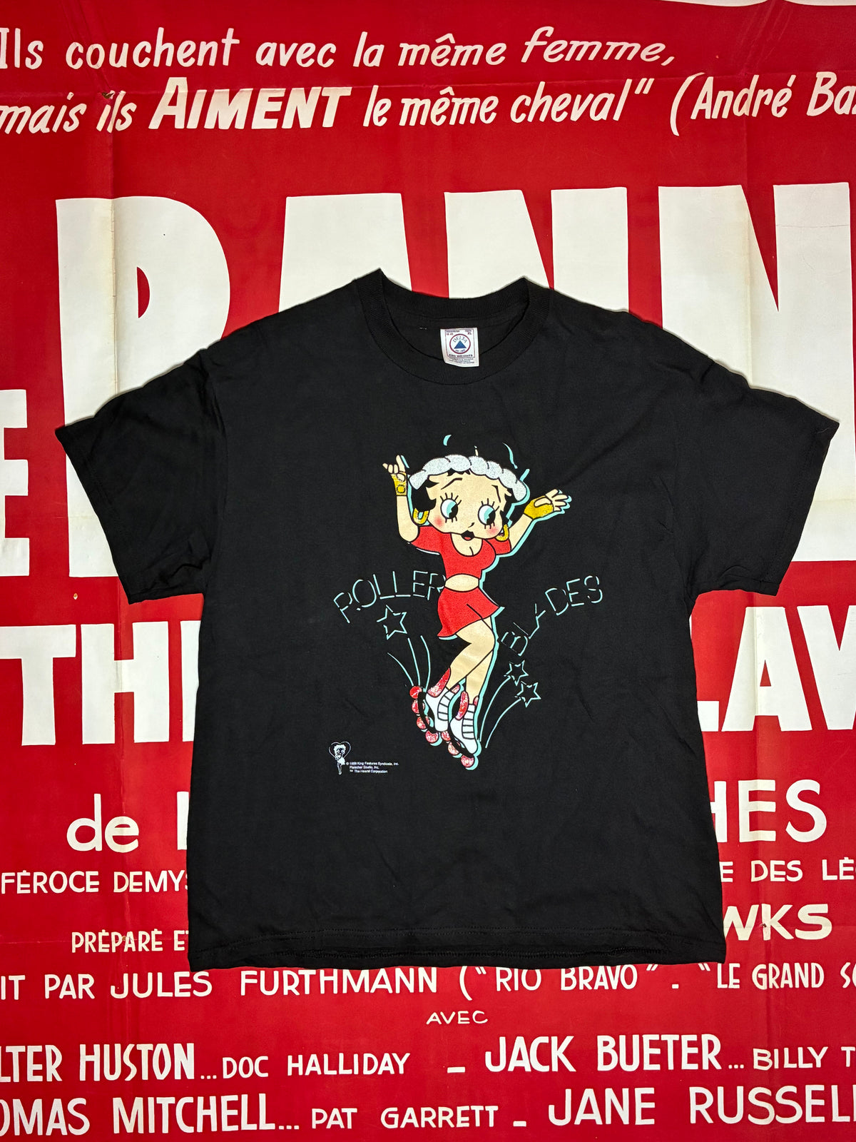 Betty Boop Roller Blades T-Shirt