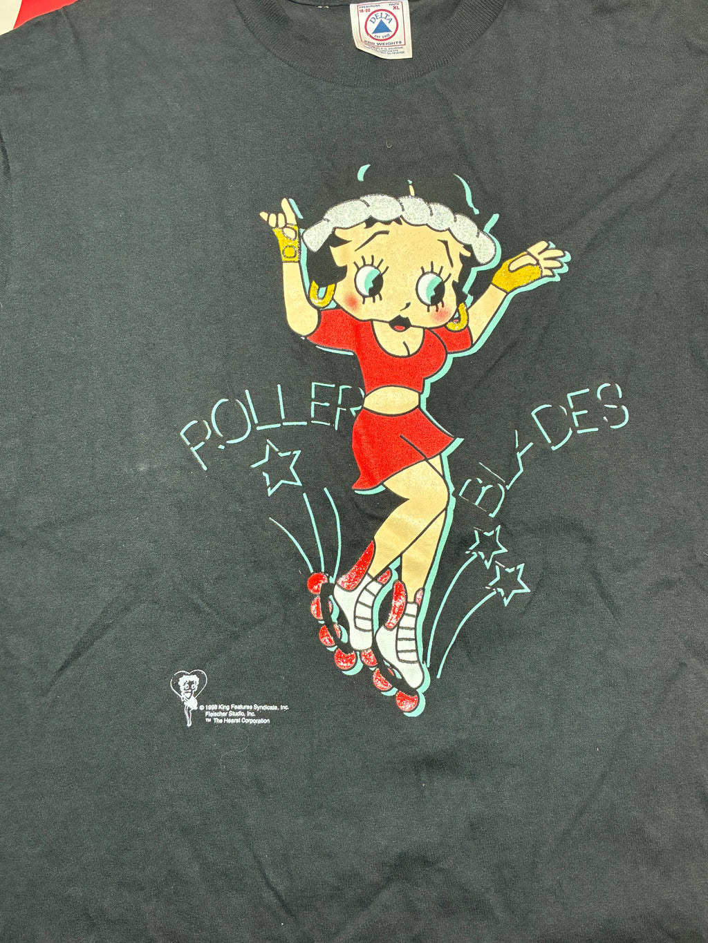 Betty Boop Roller Blades T-Shirt