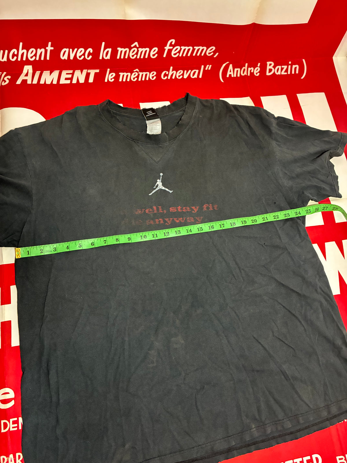 Jordan Brand Trashed and Faded T-Shirt
