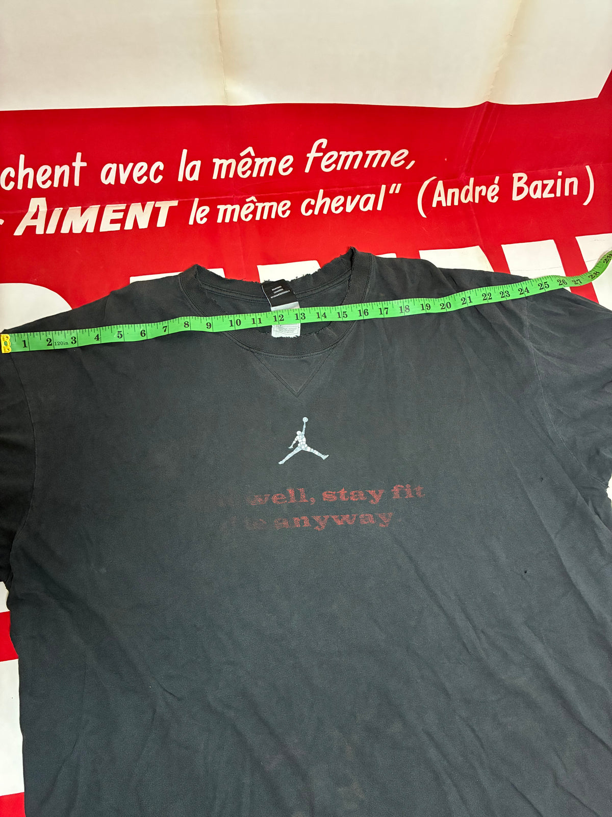 Jordan Brand Trashed and Faded T-Shirt