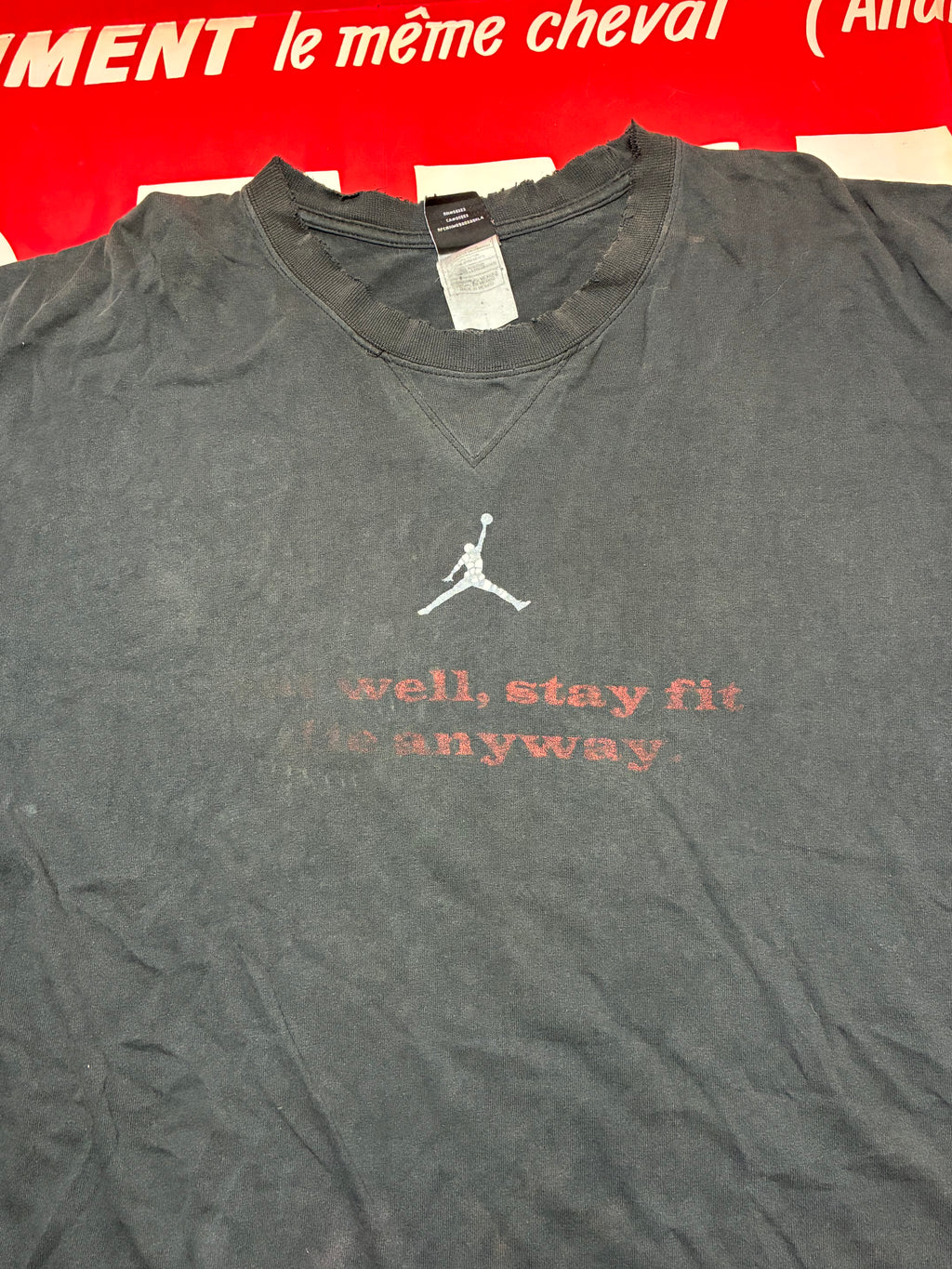 Jordan Brand Trashed and Faded T-Shirt