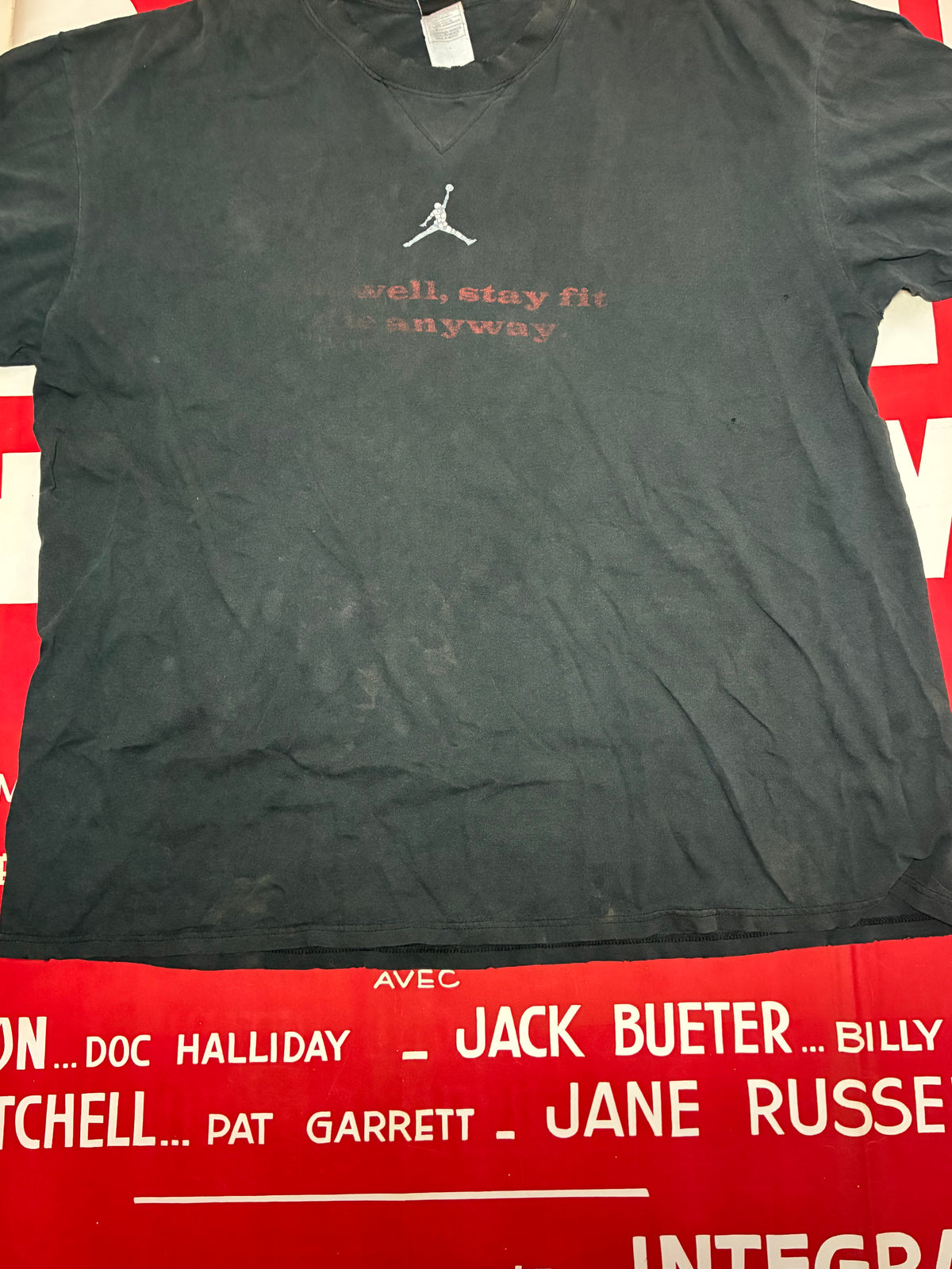 Jordan Brand Trashed and Faded T-Shirt