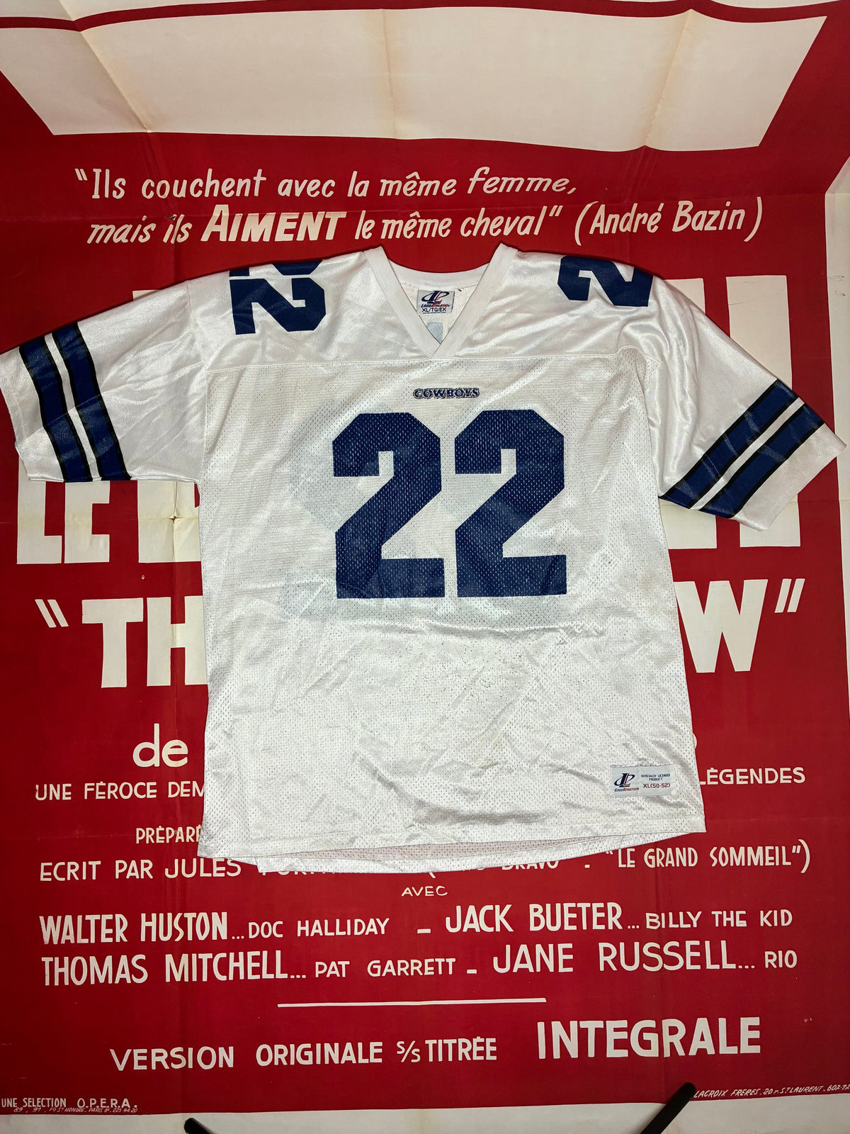 Emmitt Smith Logo Athletic 90s Football Jersey