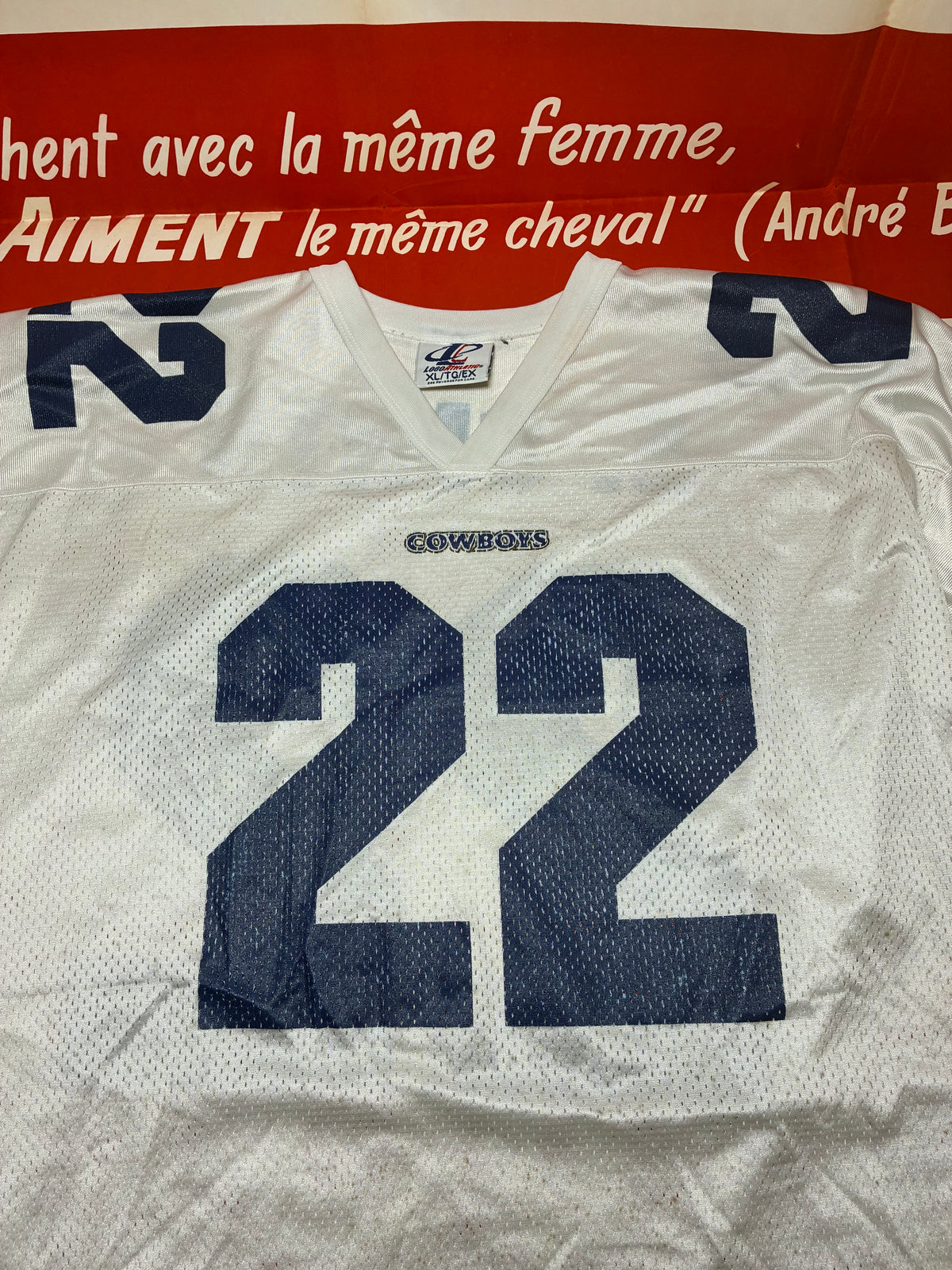 Emmitt Smith Logo Athletic 90s Football Jersey