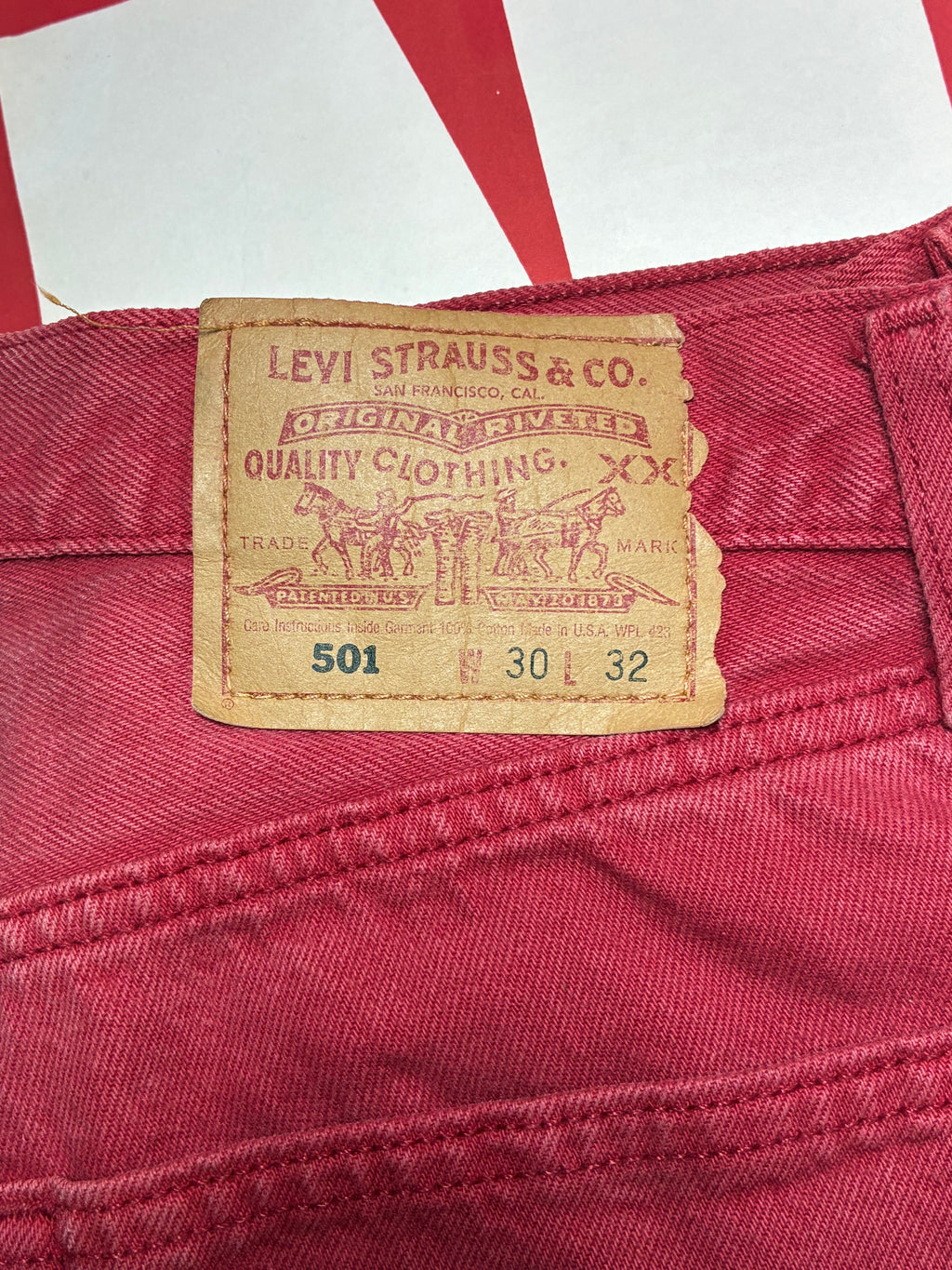 Levi's 501 USA May 2000 29x31