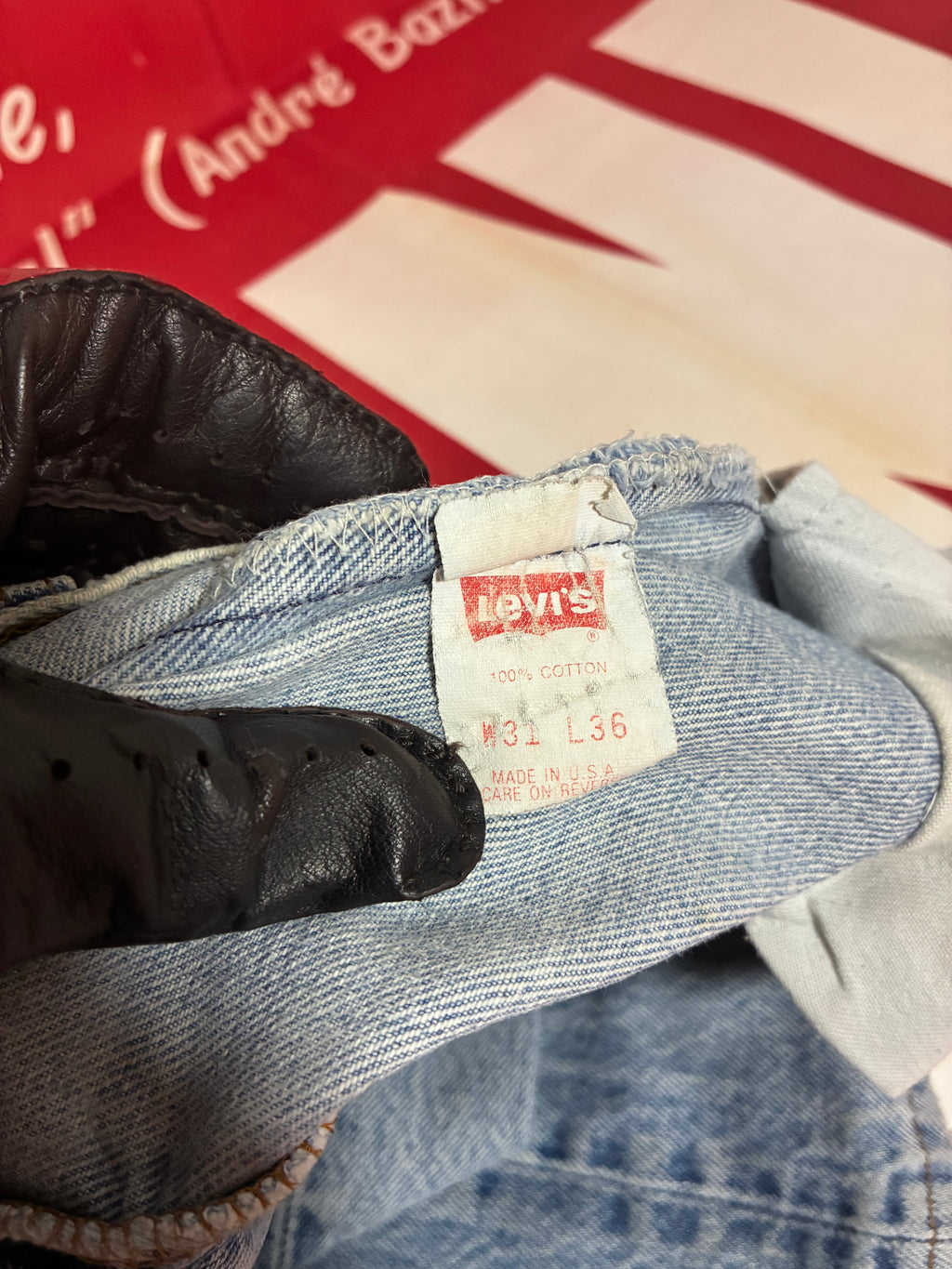 Levi's 501 USA October 1991 28.5x31