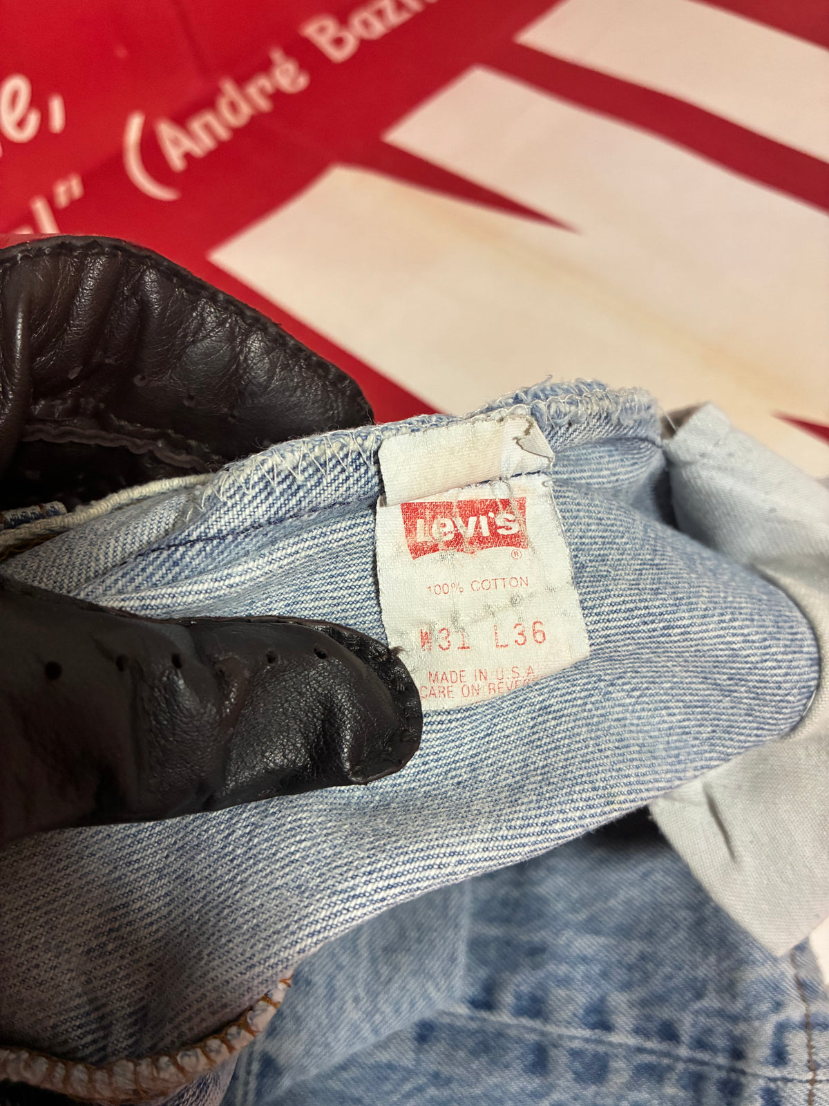 Levi's 501 USA October 1991 28.5x31