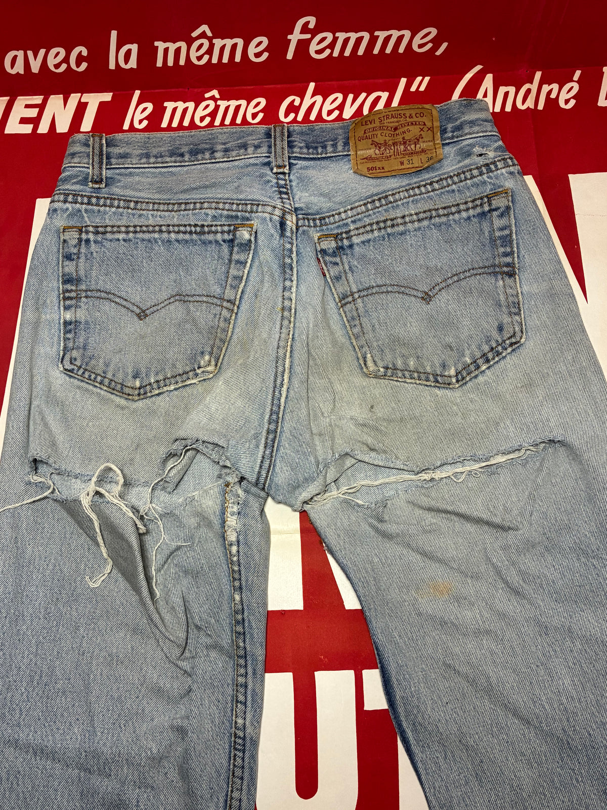 Levi's 501 USA October 1991 28.5x31