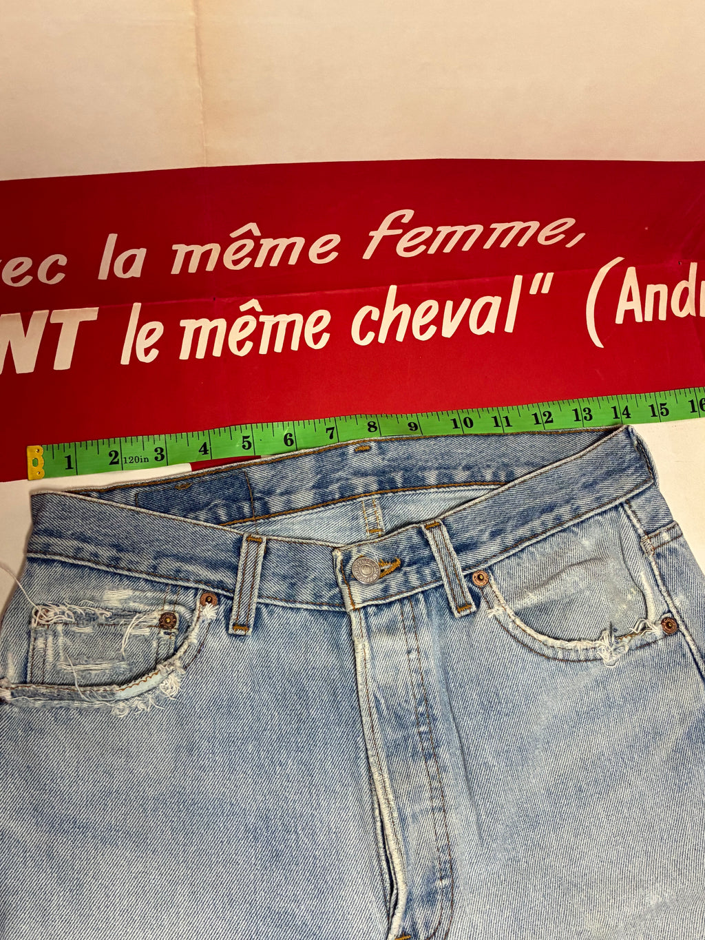 Levi's 501 USA July 1992 28.5x30.5