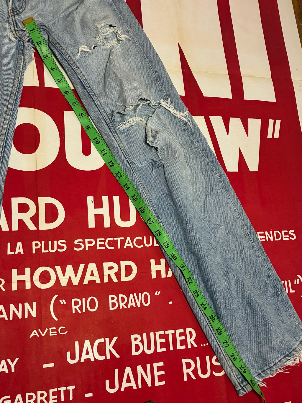 Levi's 501 USA July 1992 28.5x30.5