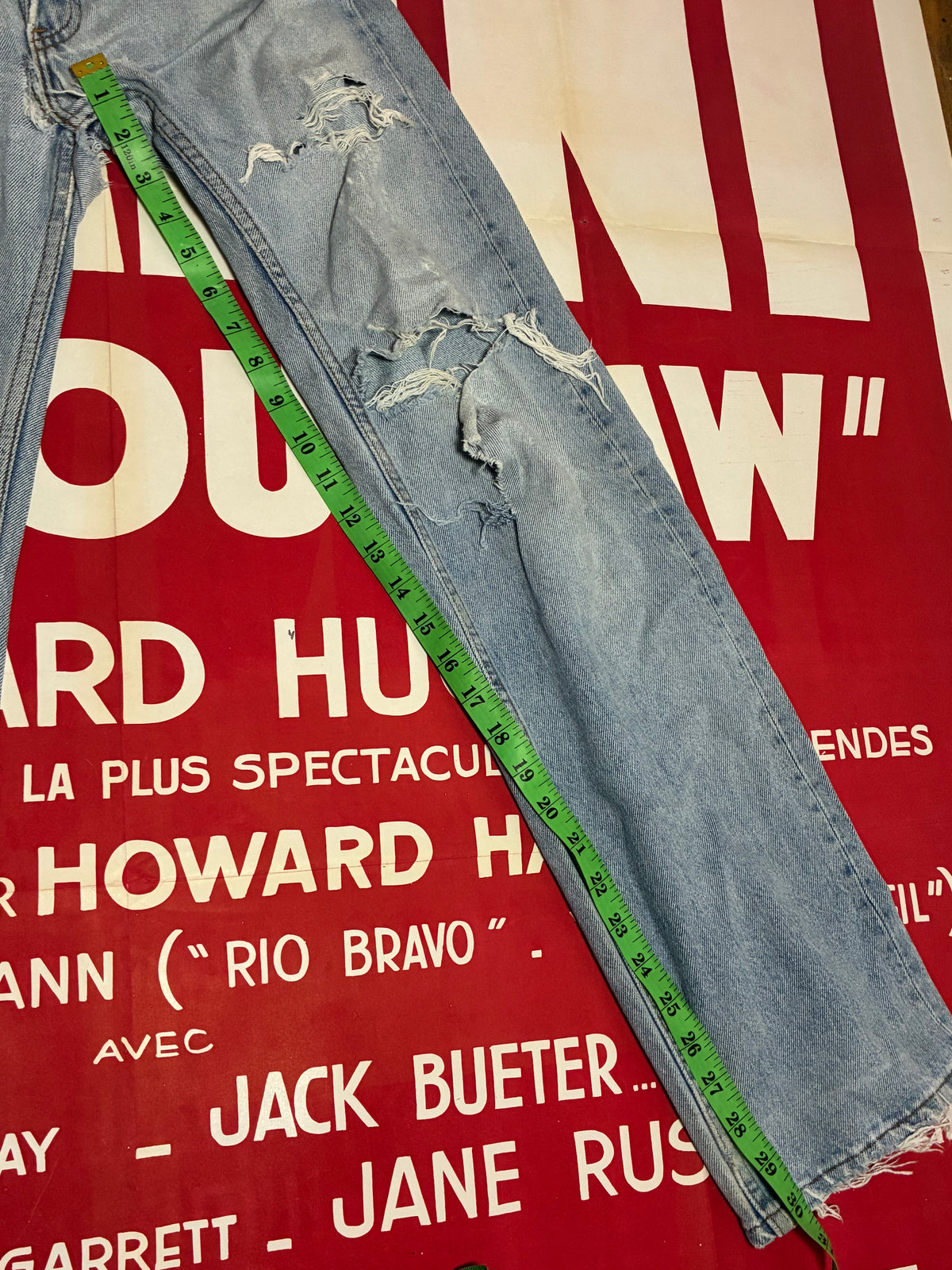 Levi's 501 USA July 1992 28.5x30.5