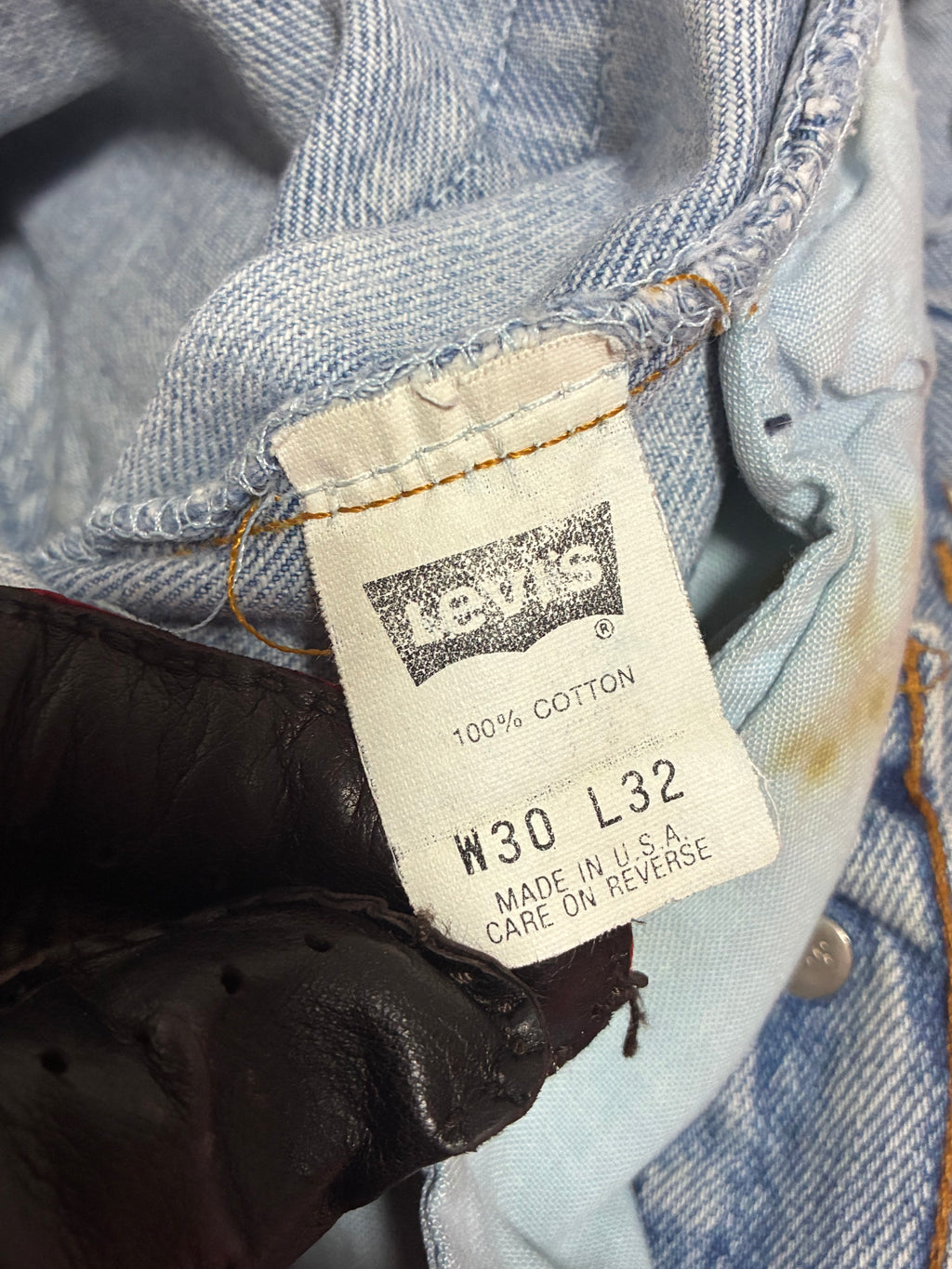 Levi's 501 USA July 1992 28.5x30.5
