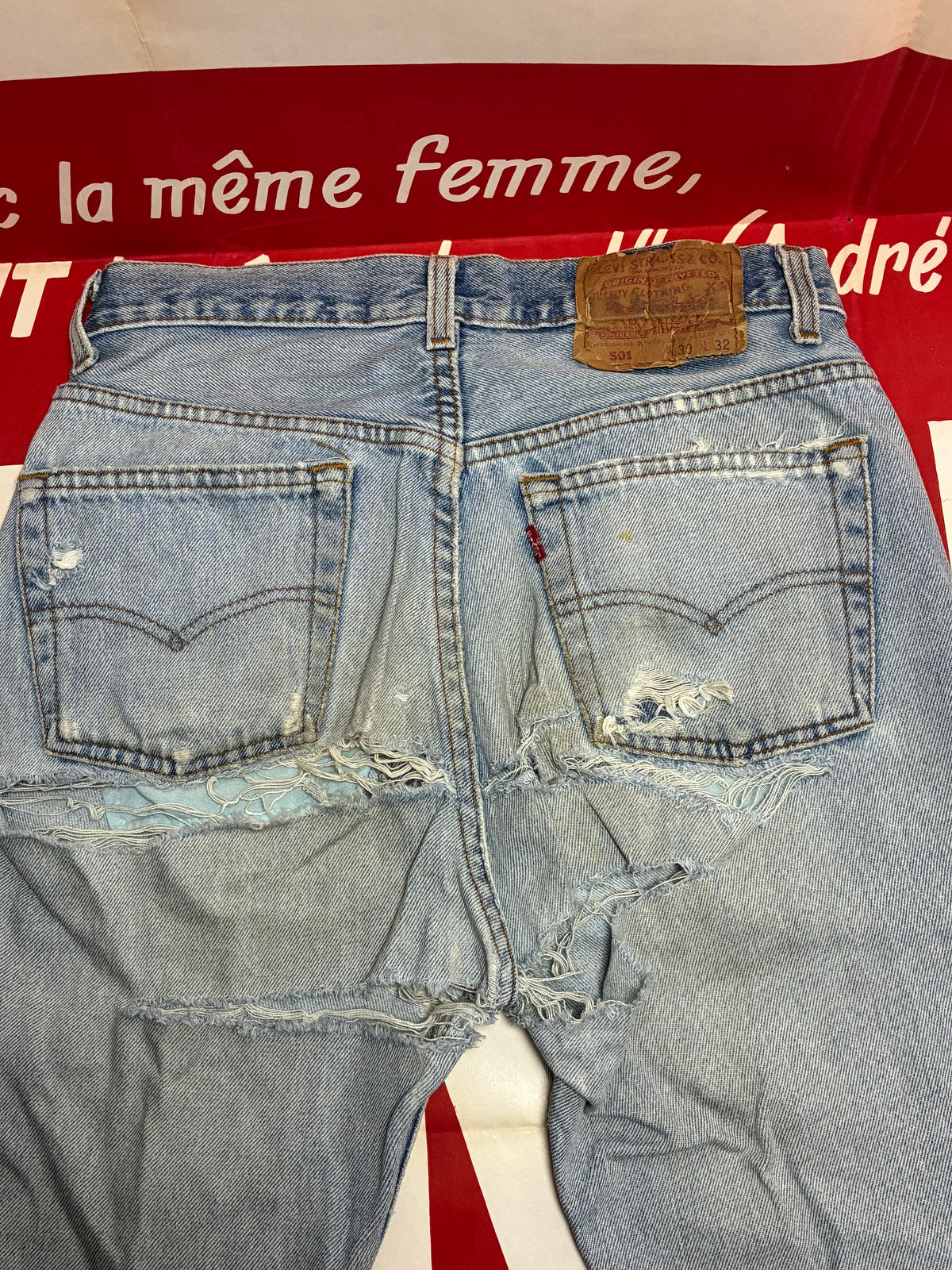 Levi's 501 USA July 1992 28.5x30.5