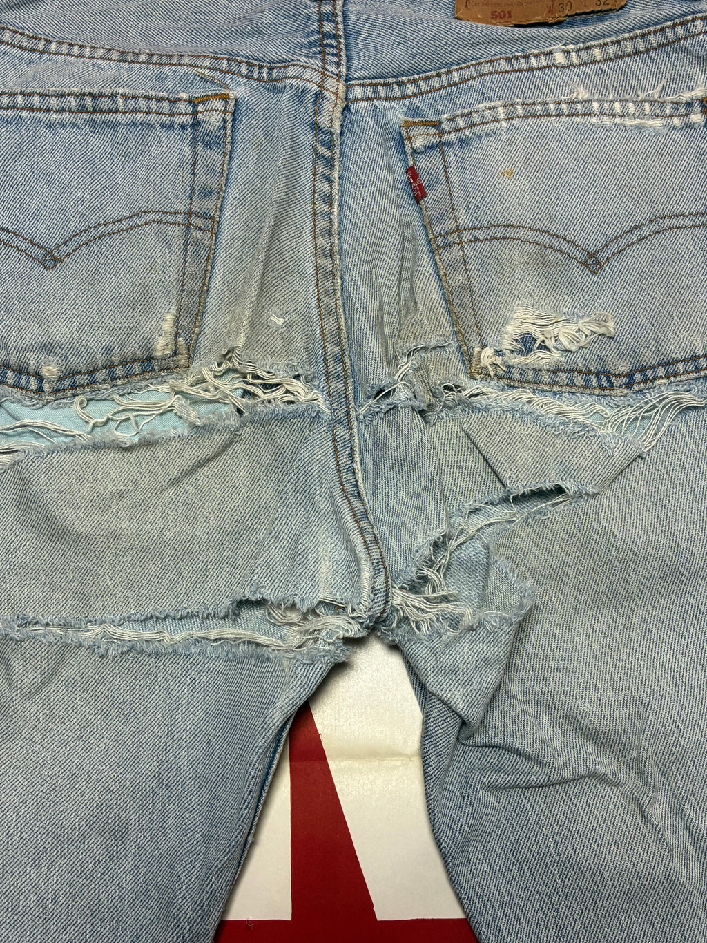 Levi's 501 USA July 1992 28.5x30.5