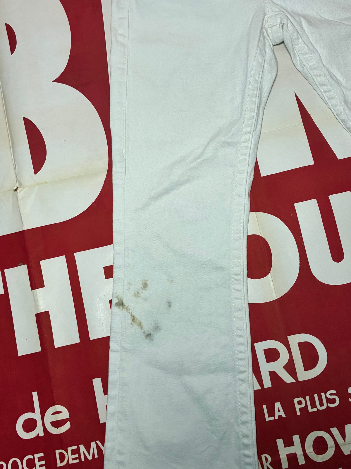 True Religion Becky Flare White Jeans 27x33.5