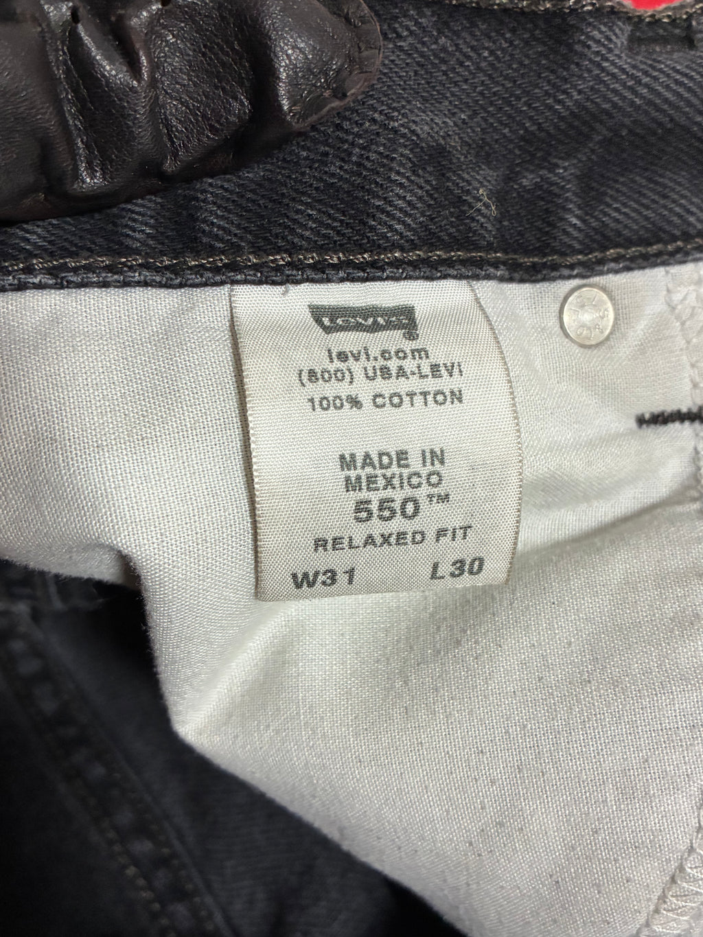 Levi's 550 Mexico 30x28