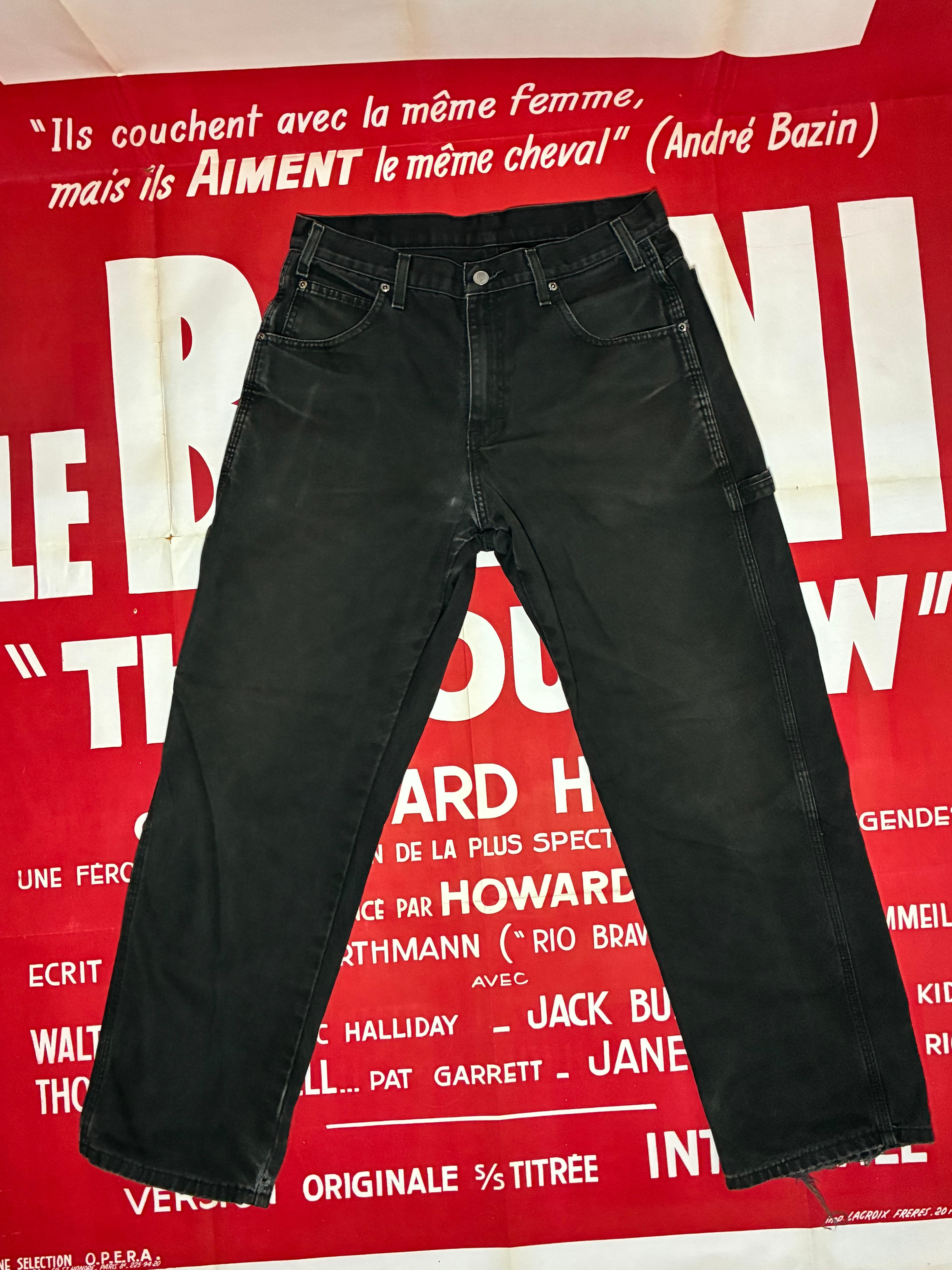 Dickies Black Carpenter Jeans 31x29