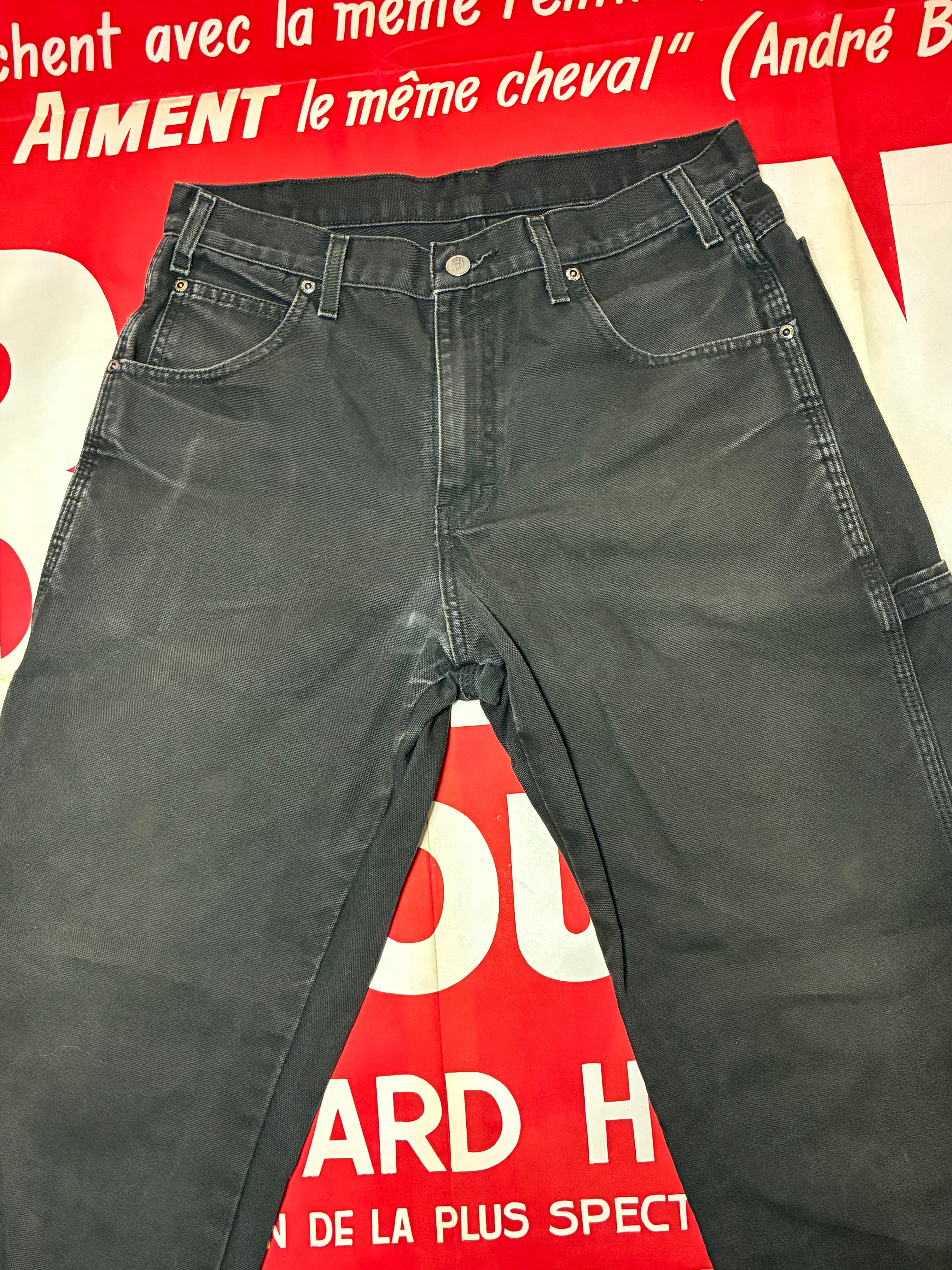 Dickies Black Carpenter Jeans 31x29