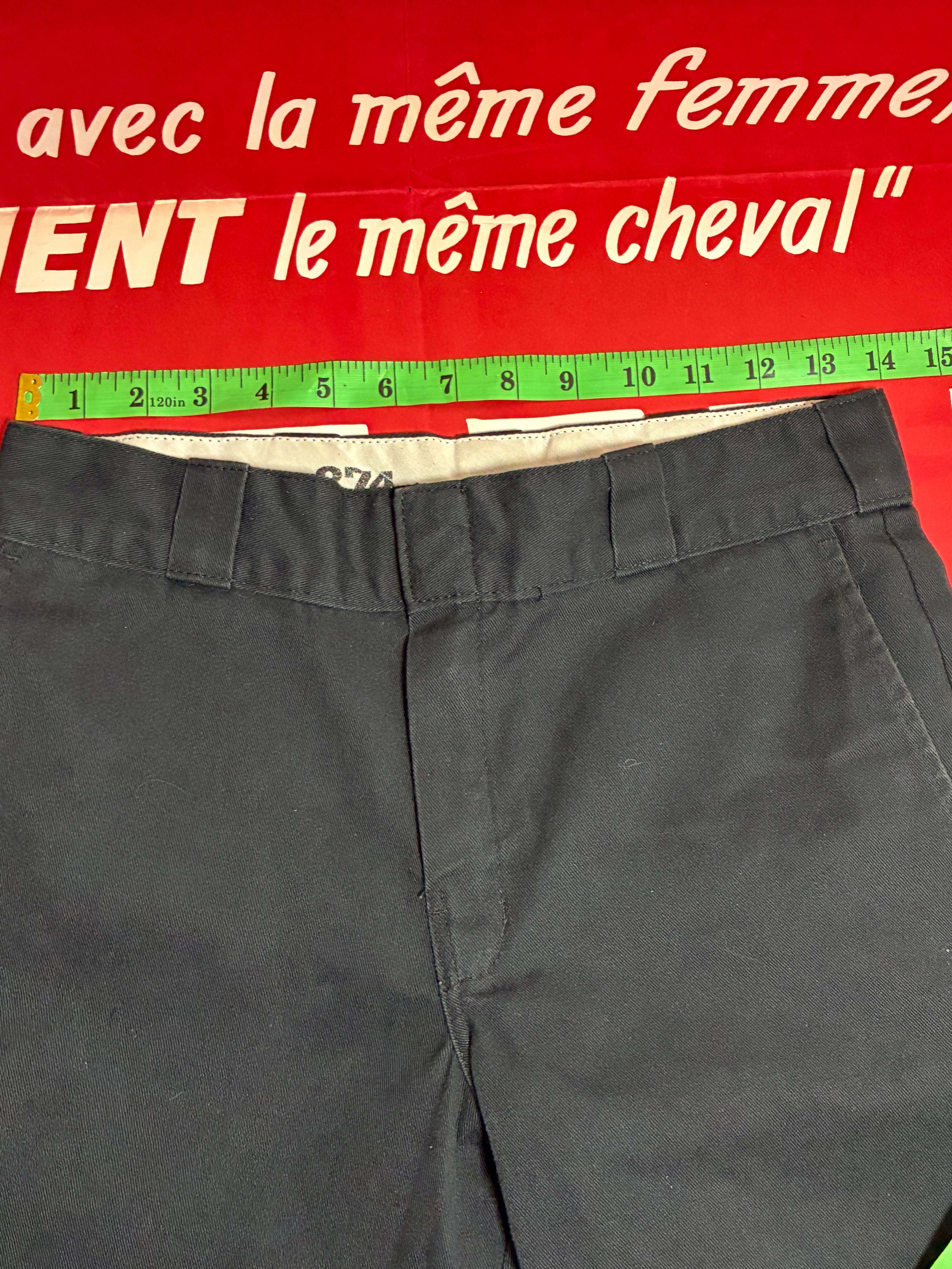 Dickies 874 Black Pants 28x29