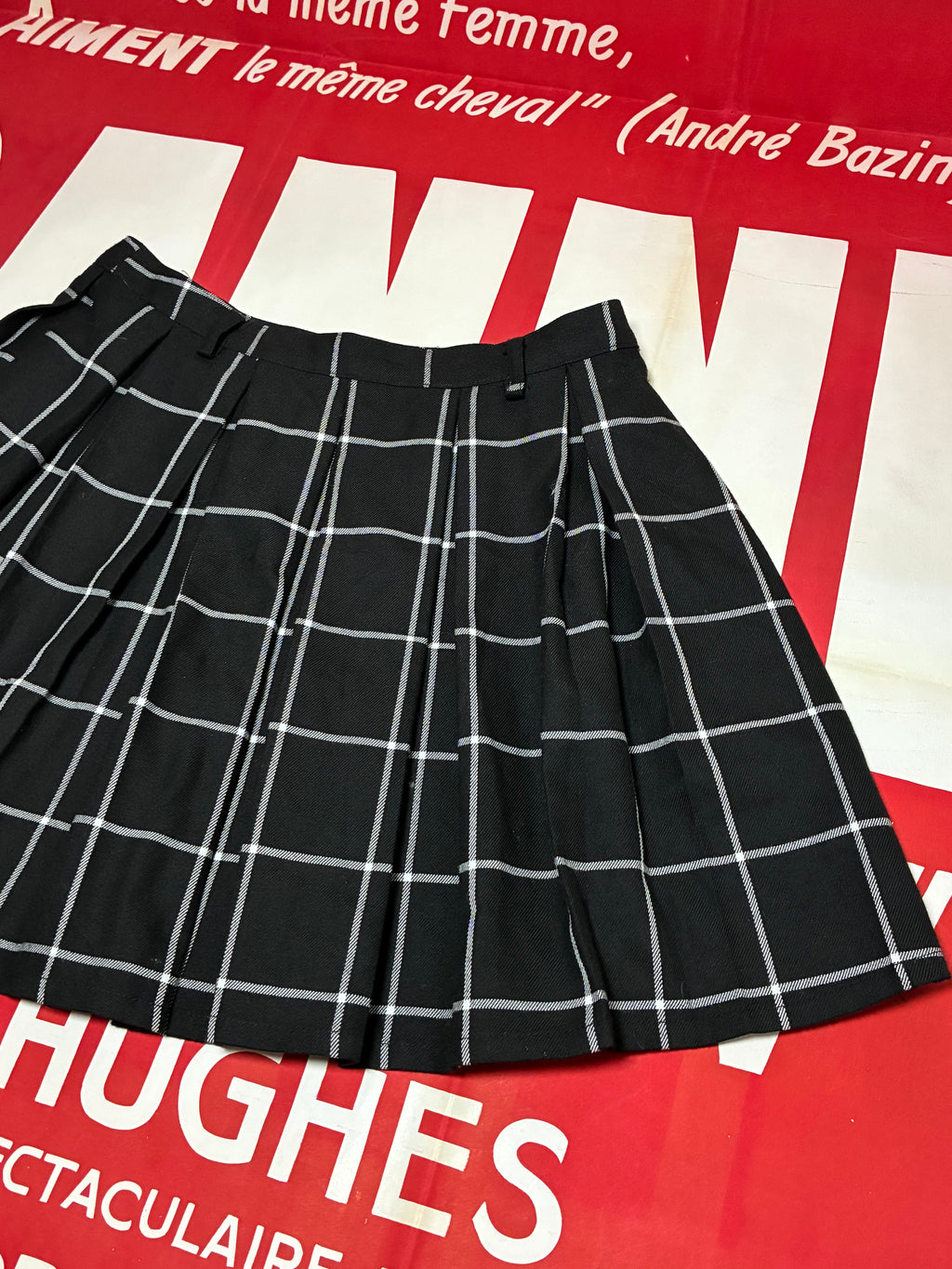 Hot Topic Plaid Pleated Skirt