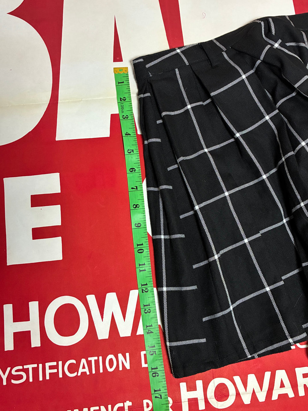 Hot Topic Plaid Pleated Skirt