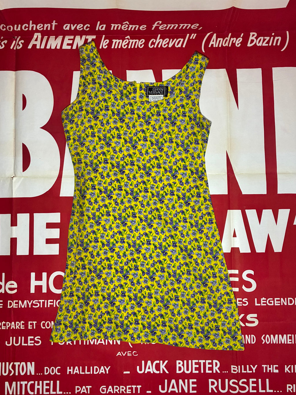 Gianni Versace 90s Flower Dress