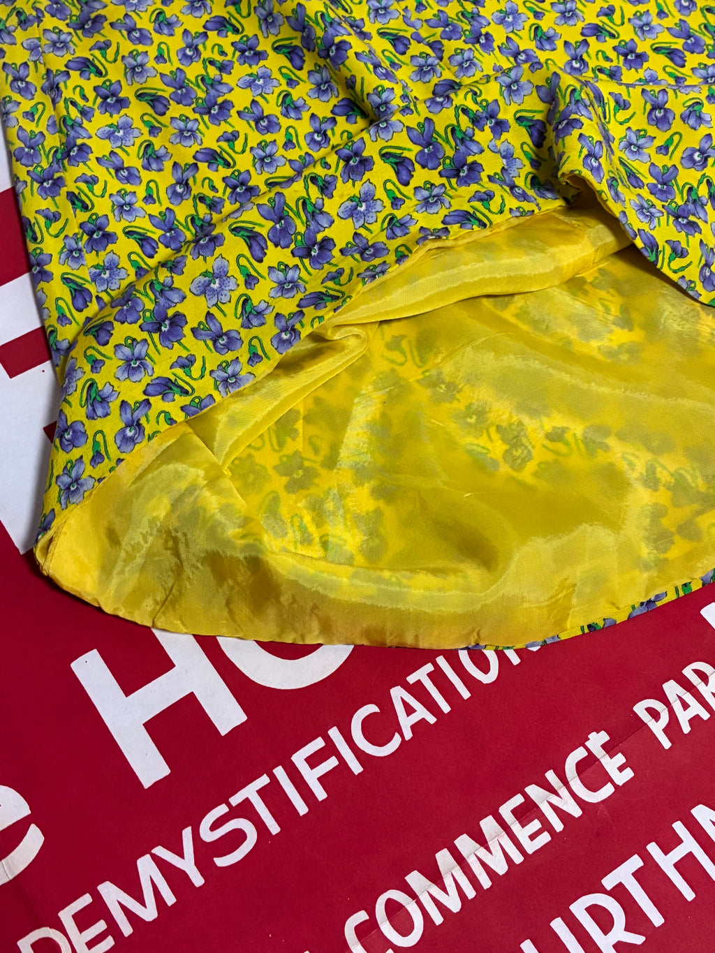 Gianni Versace 90s Flower Dress