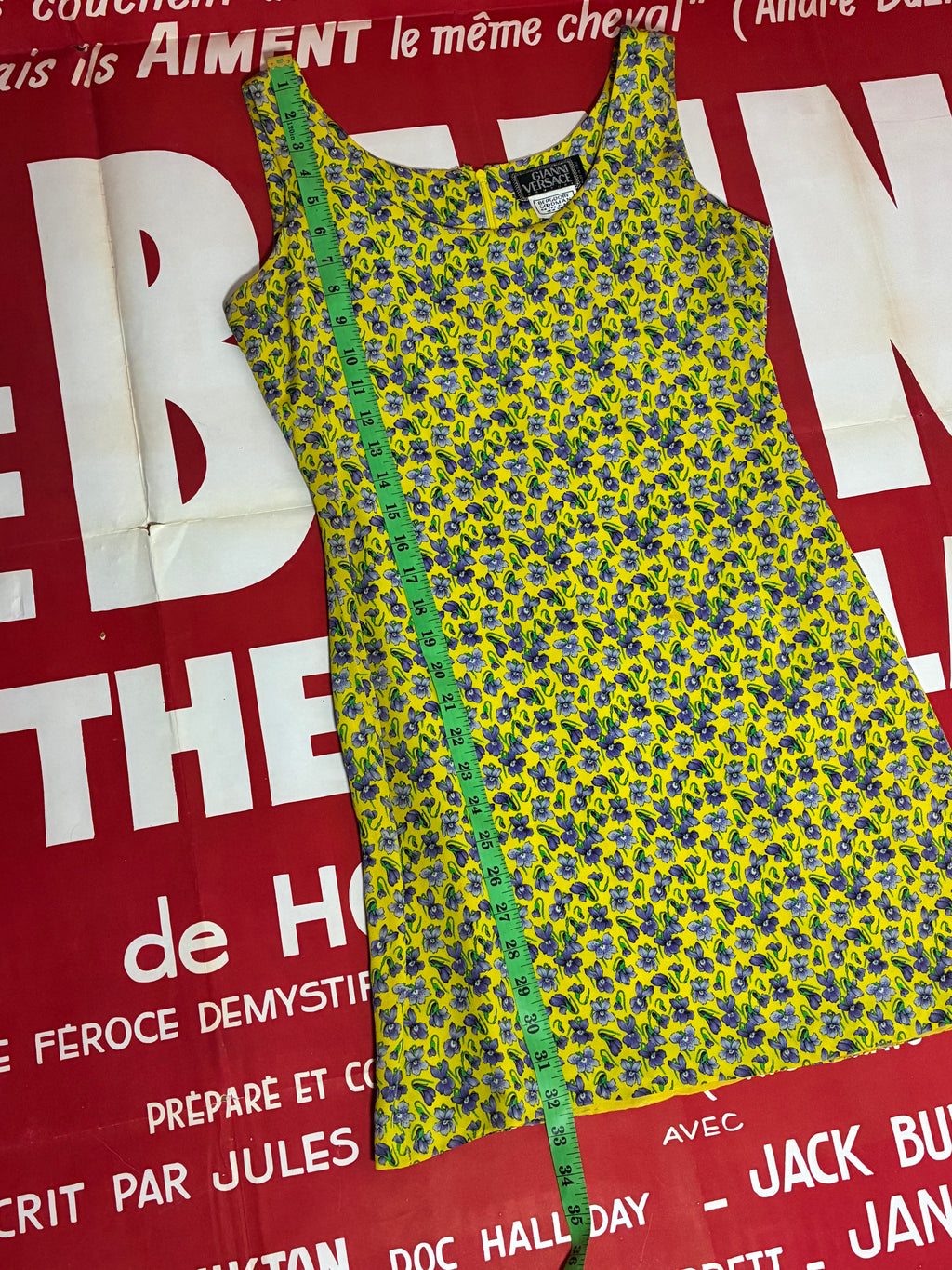 Gianni Versace 90s Flower Dress